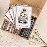 Kartki okolicznościowe hurt -25szt różnych kart